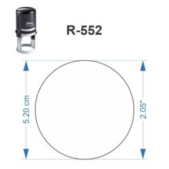 Dimensiones Sello R-552