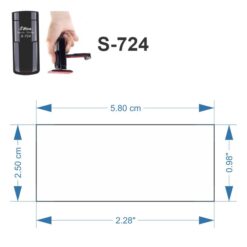 Dimensiones Sello S-724